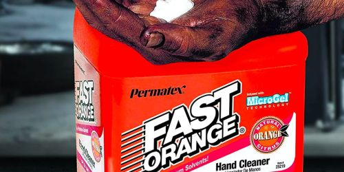 Permatex Orange Pumice Hand Cleaner 128oz Just $10.97 on Amazon or Walmart.online