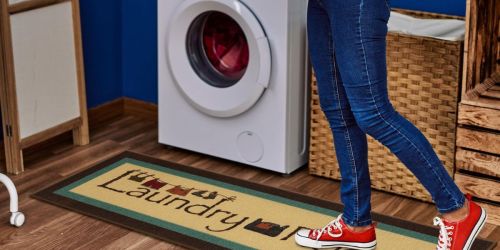 Laundry Room & Kitchen Rugs from $6 on Amazon & Walmart.online (Regularly $15)