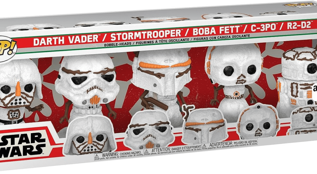 Funko Star Wars Snowmen Bobbleheads 5 pack