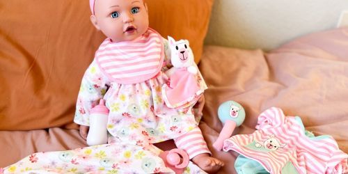 Up to 40% Off 18″ Baby Dolls w/ Accessories on Amazon