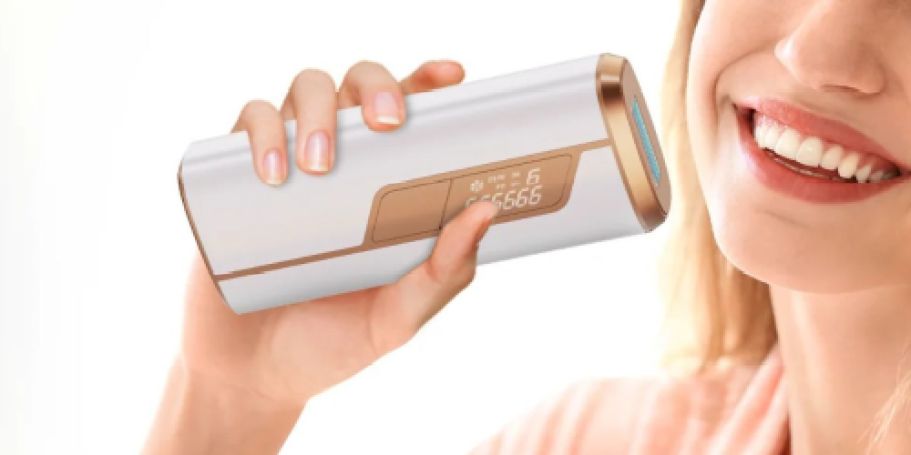 Laser Hair Removal Device Only $39.99 Shipped on Amazon | Has Cooling Effect!