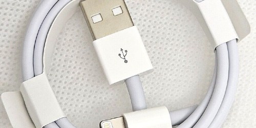 Apple Lightning to USB-A Cable Just $8.99 Shipped on Woot.online (Reg. $30)