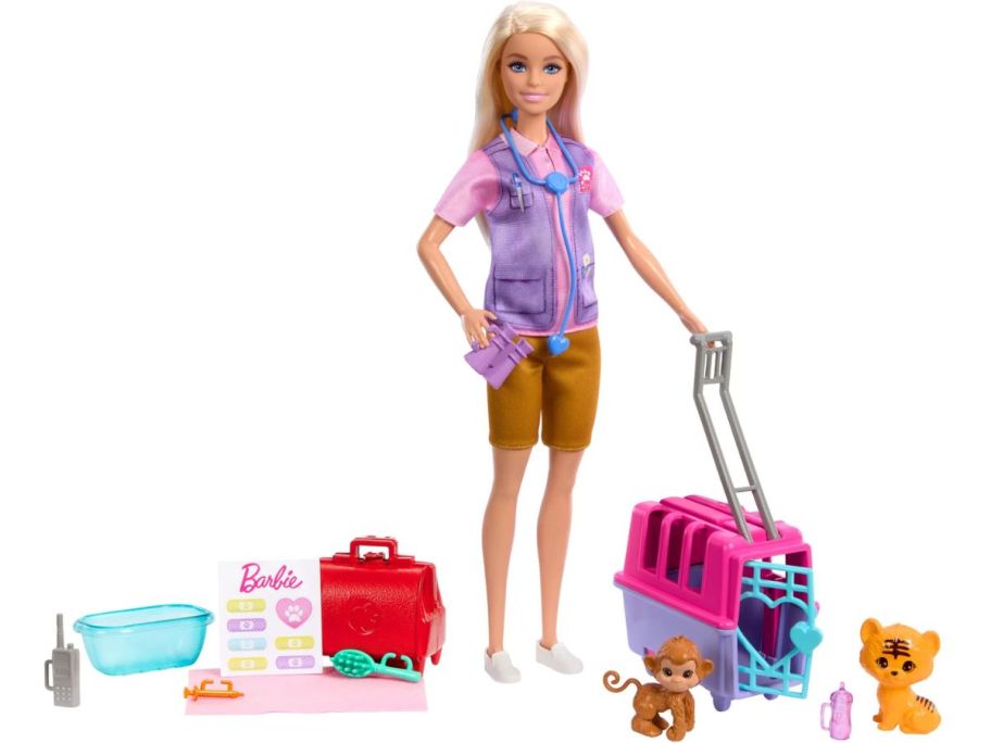 Stock image of a Barbie Animal playset