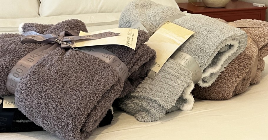 Barefoot Dreams Throw Blankets Only $49.99 Shipped (Reg. $85)