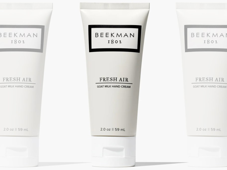 Beekman 1802 Fresh Air Goat Milk Hand Cream Bottle