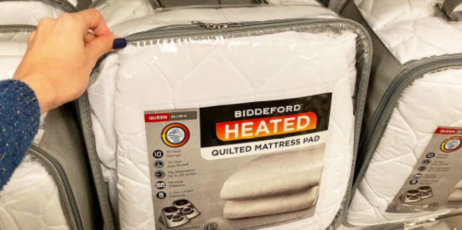 *HOT* Biddeford Heated Electric Mattress Pads from $28 on Kohls.online (Regularly $110)