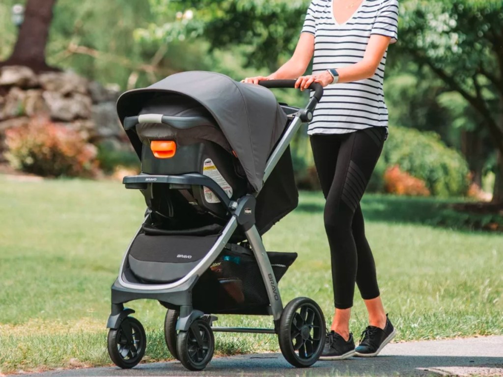 Chicco Bravo 3-in-1 Quick Fold Travel System