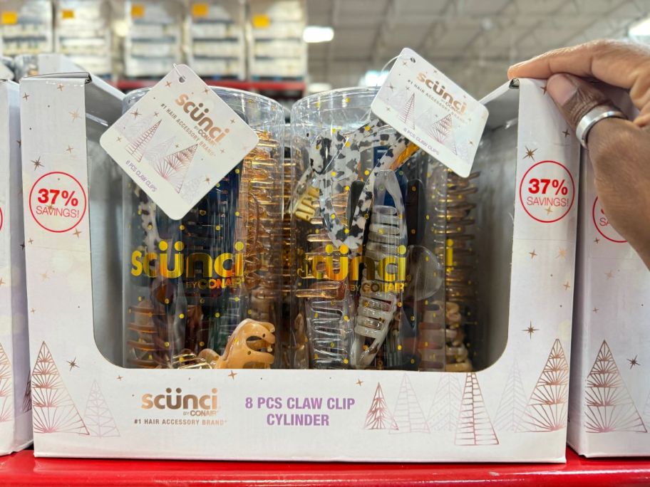 Conair Scunci Claw Clip Variety 8-Count Sets in store