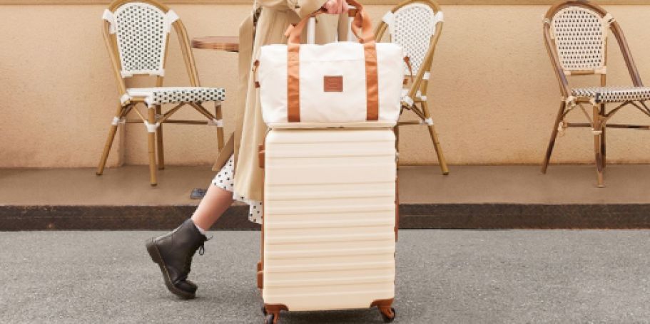 Coolife 3-Piece Travel Set Only $89.99 Shipped | Includes Suitcase, Duffle & Toiletry Bag