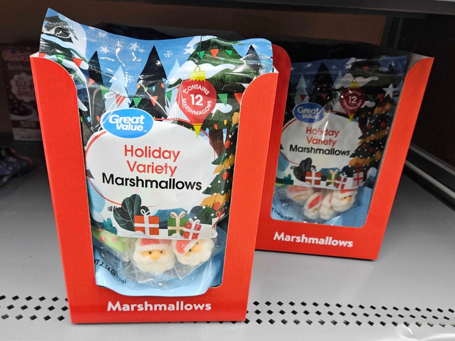 Great Value Holiday Variety Marshmallows