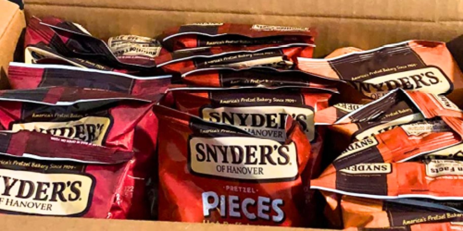 Snyder’s Pretzels 36-Count Variety Pack Only $11 Shipped on Amazon