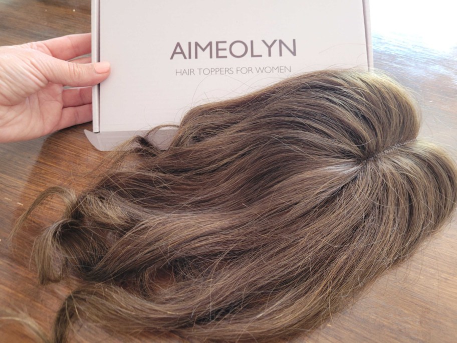 A Hair Topper for women By Aimeolyn