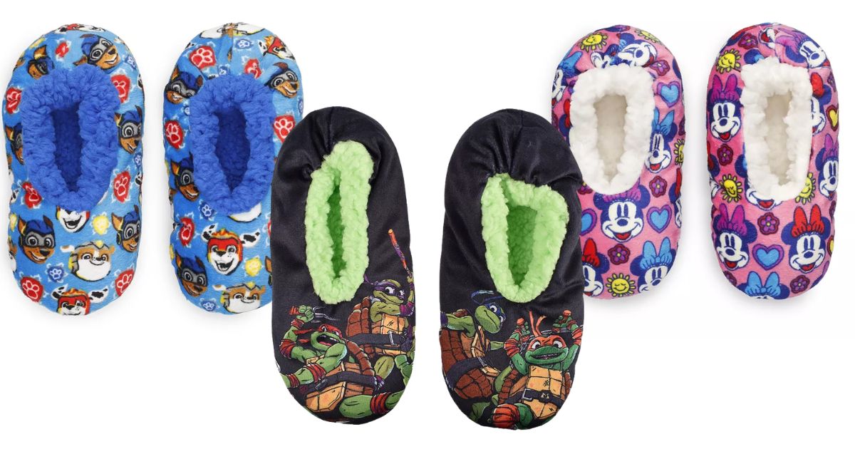 Kohl's Kids Cozy Character Slipper Socks