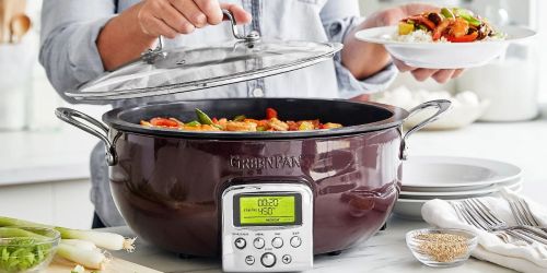 GreenPan Elite 6-Quart Electric Multi-Pot w/ Steamer from $164.98 on QVC.online (Reg. $250)