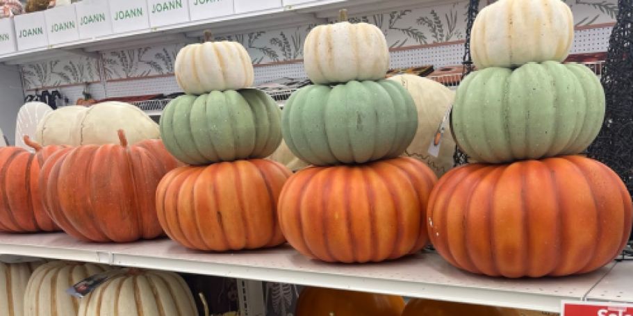 Up to 70% Off JoAnn Fall Decor | Coffee Mugs, Kitchen Towels, Doormats, & More