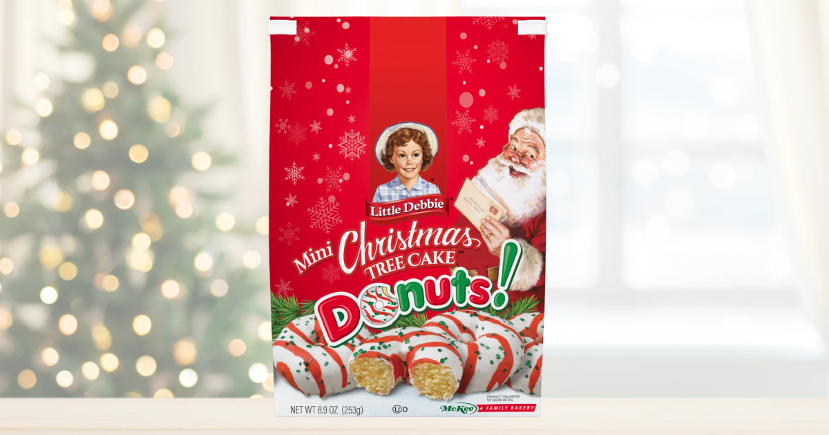 Little Debbie Christmas Snacks are HERE Including New Christmas Tree Cake Donuts!