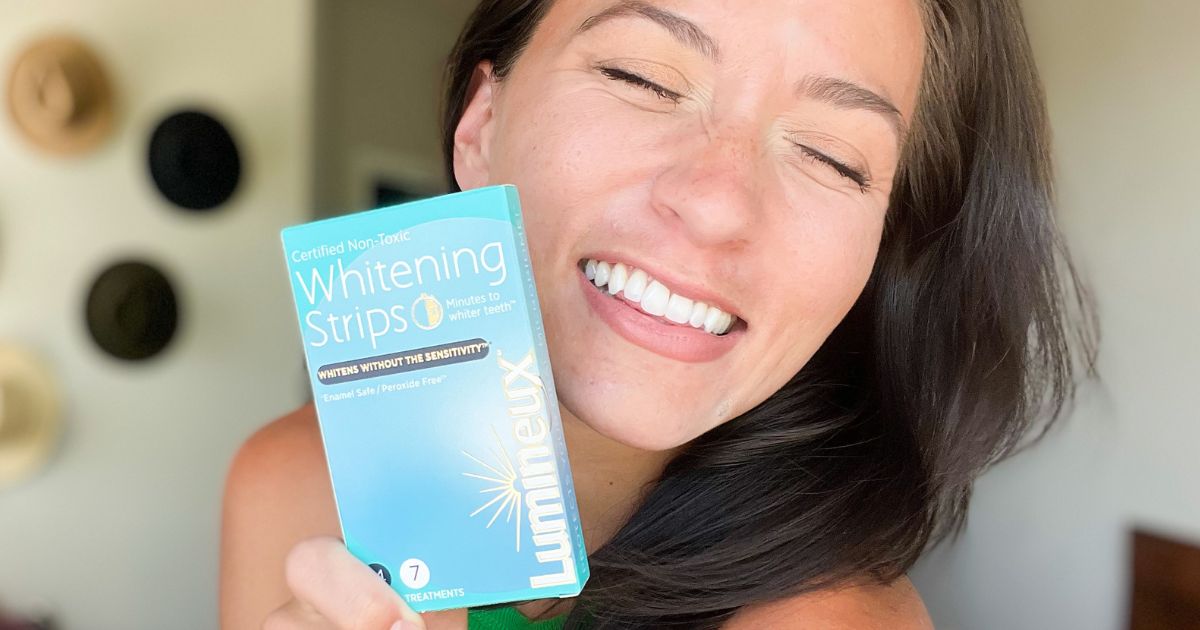 Lumineux 14-Count Teeth Whitening Strips Only $14 Shipped on Amazon