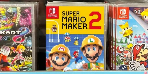 Super Mario Maker 2 Nintendo Switch Game Only $39.99 Shipped on Walmart.online (Reg. $60)