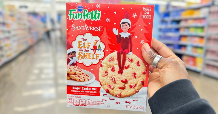 Walmart Christmas Baking Supplies from Under $3 (Elf on the Shelf, Funfetti & More)