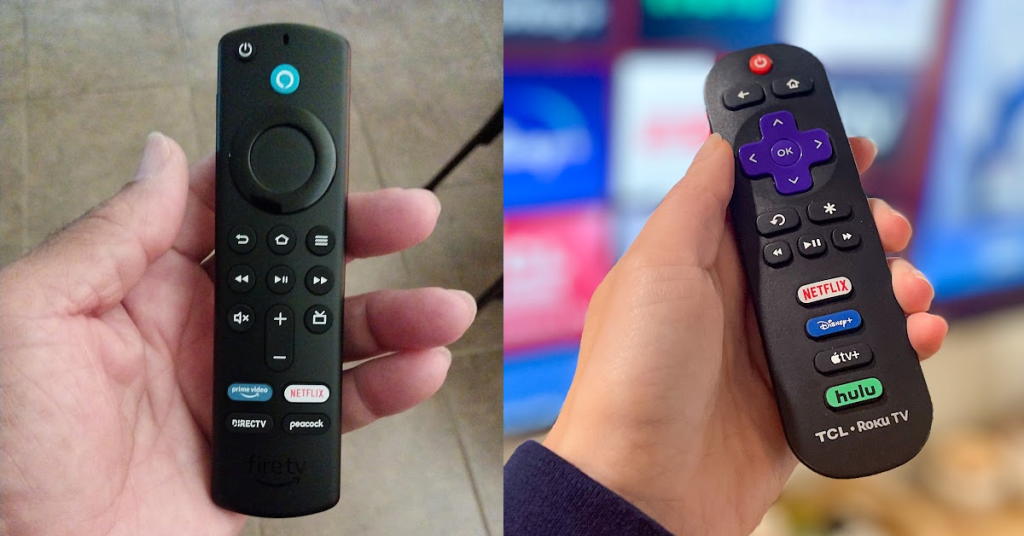 Roku Vs Firestick Remotes