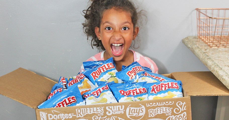 Ruffles Chips 40-Pack Just $12.90 Shipped on Amazon (Cheaper Than Prime Day!)