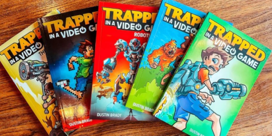 Trapped in a Video Game Books Boxed Set Just $28.17 Shipped for Prime Members (Reg. $49)