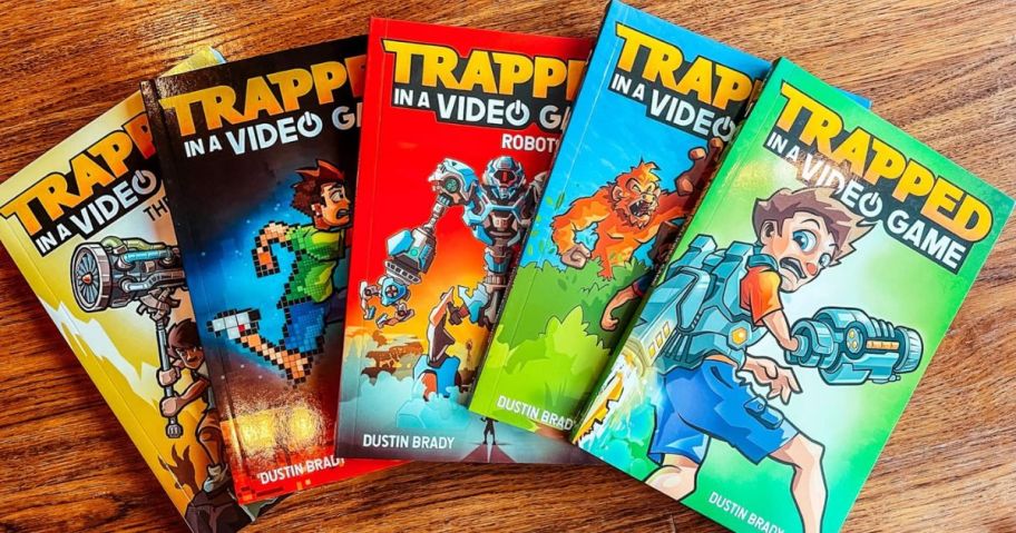 Trapped n a Video Game Books Set