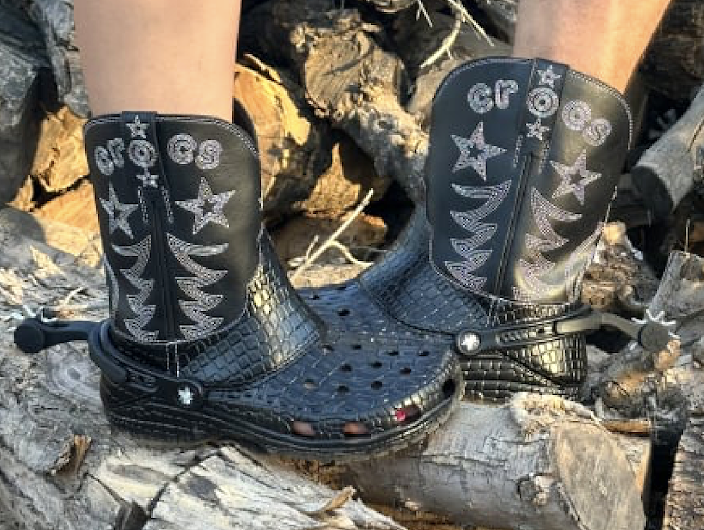 Crocs western boots