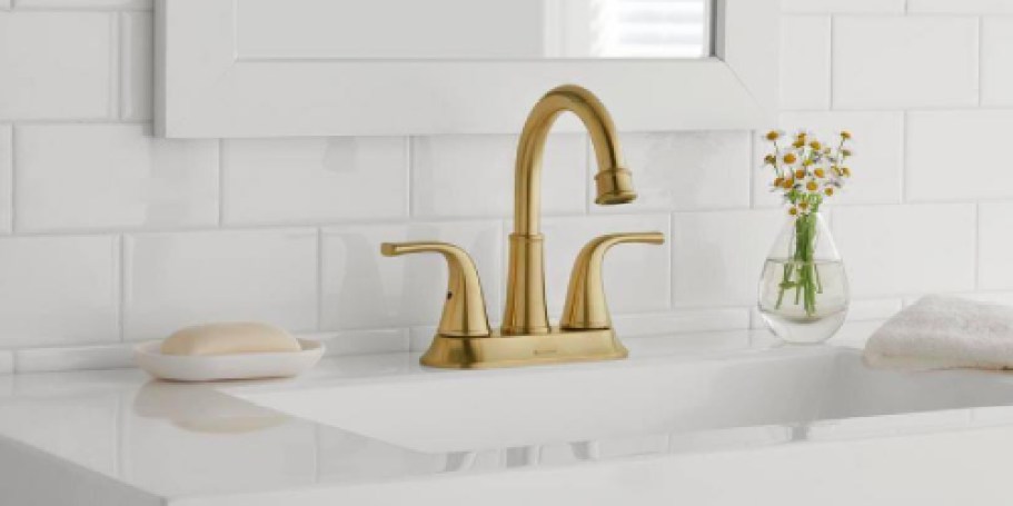 Glacier Bay 2-Handle Bathroom Faucet Just $17.80 Shipped on HomeDepot.online (Reg. $36)