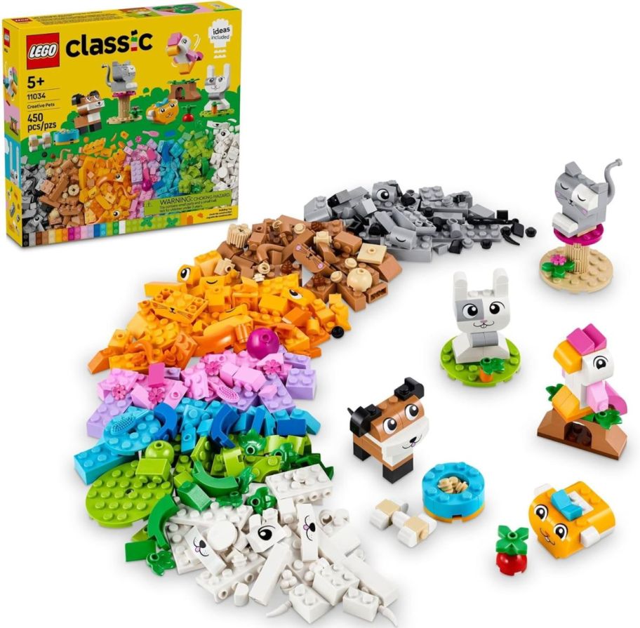 LEGO classic creative pets building set