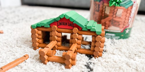 Lincoln Logs Classic Lodge 97-Piece Set Only $25 on Walmart.online (Reg. $50)