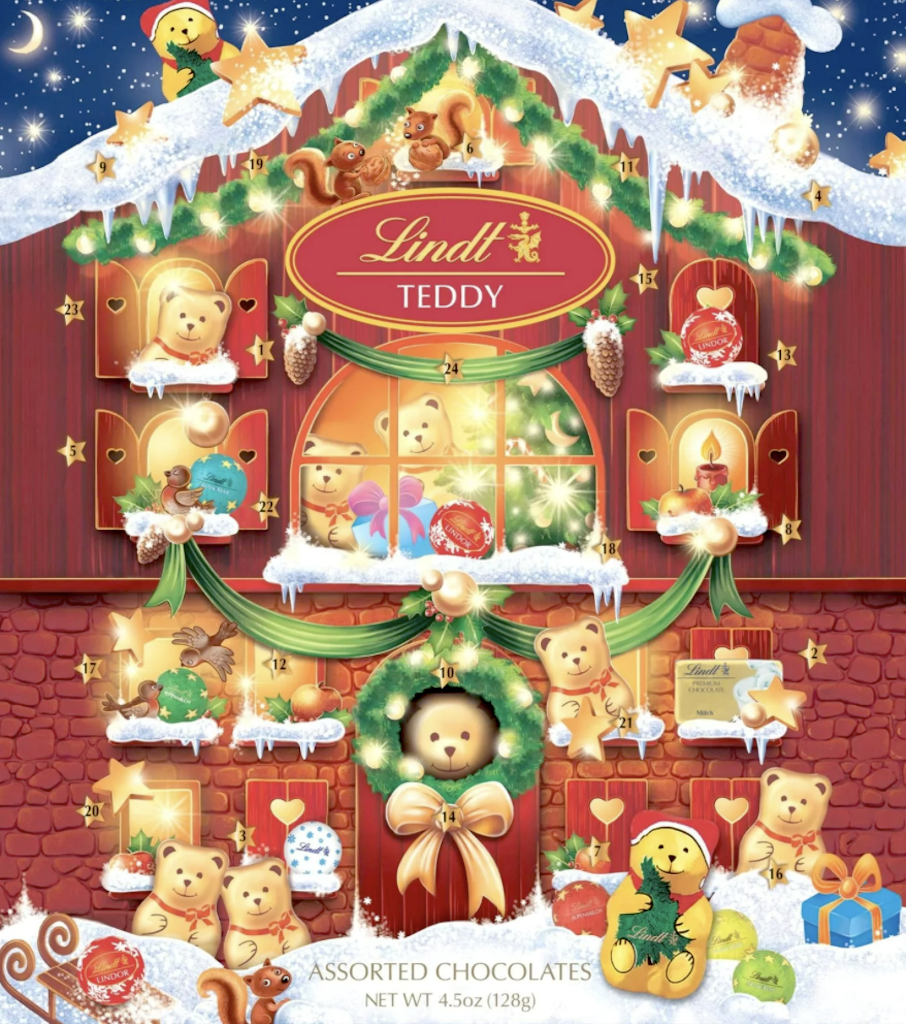 Lindt Teddy Adent Calendar 