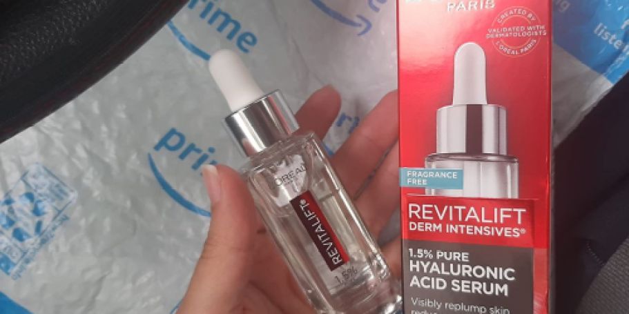 L’Oreal Revitalift Hyaluronic Acid Serum Only $16.87 Shipped on Amazon (Reg. $36)