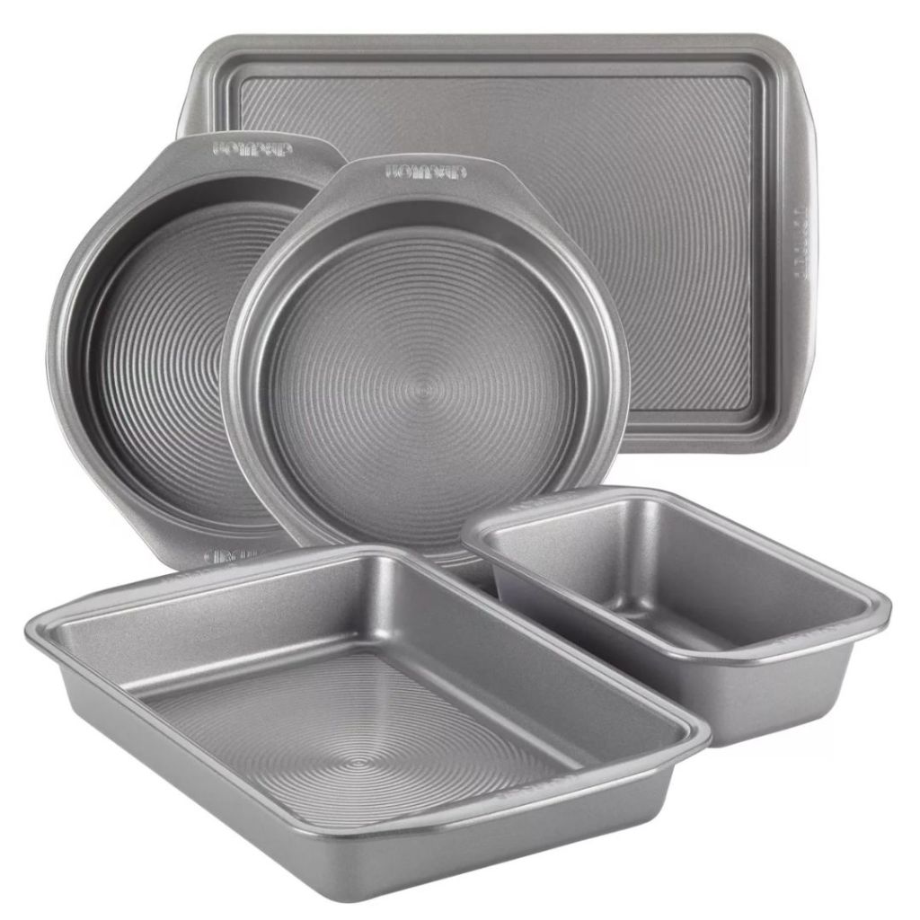 Circulon 5pc Nonstick Bakeware Set - Gray 