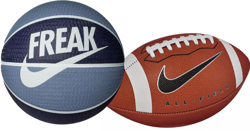 Nike Basketballs & Footballs 