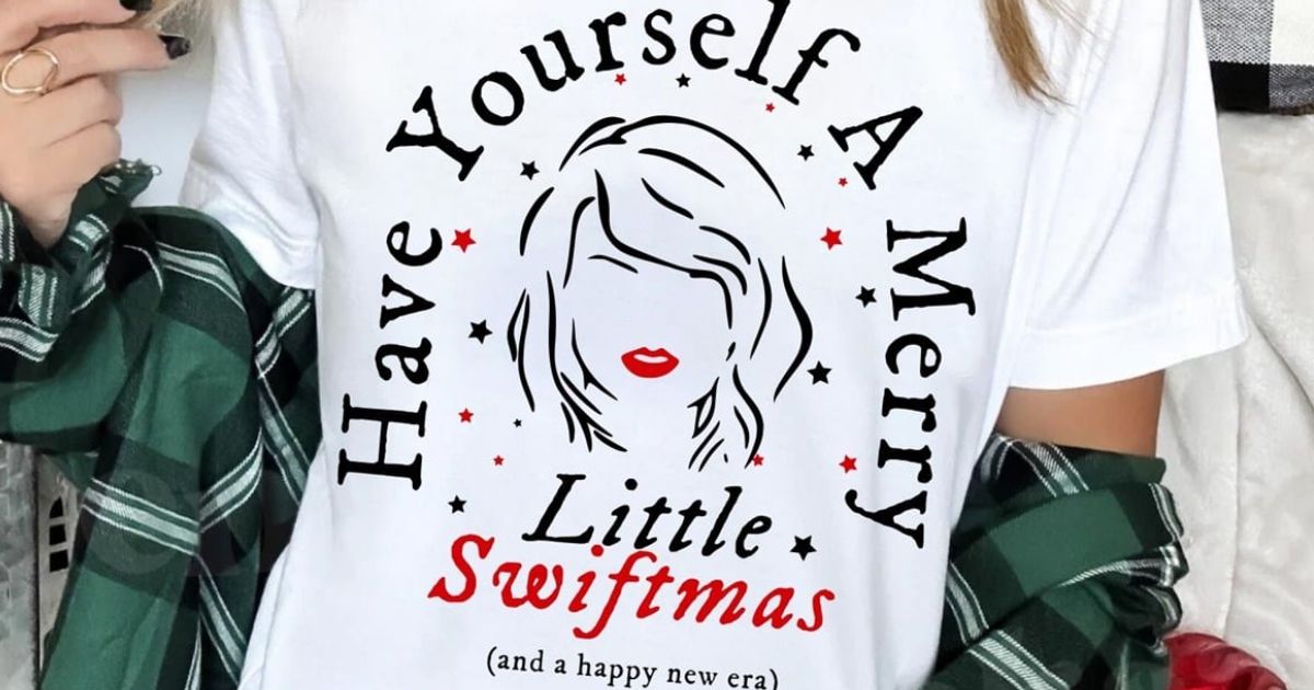 Have yourself a Merry Little Swiftmas Graphic Tee from Jane.online