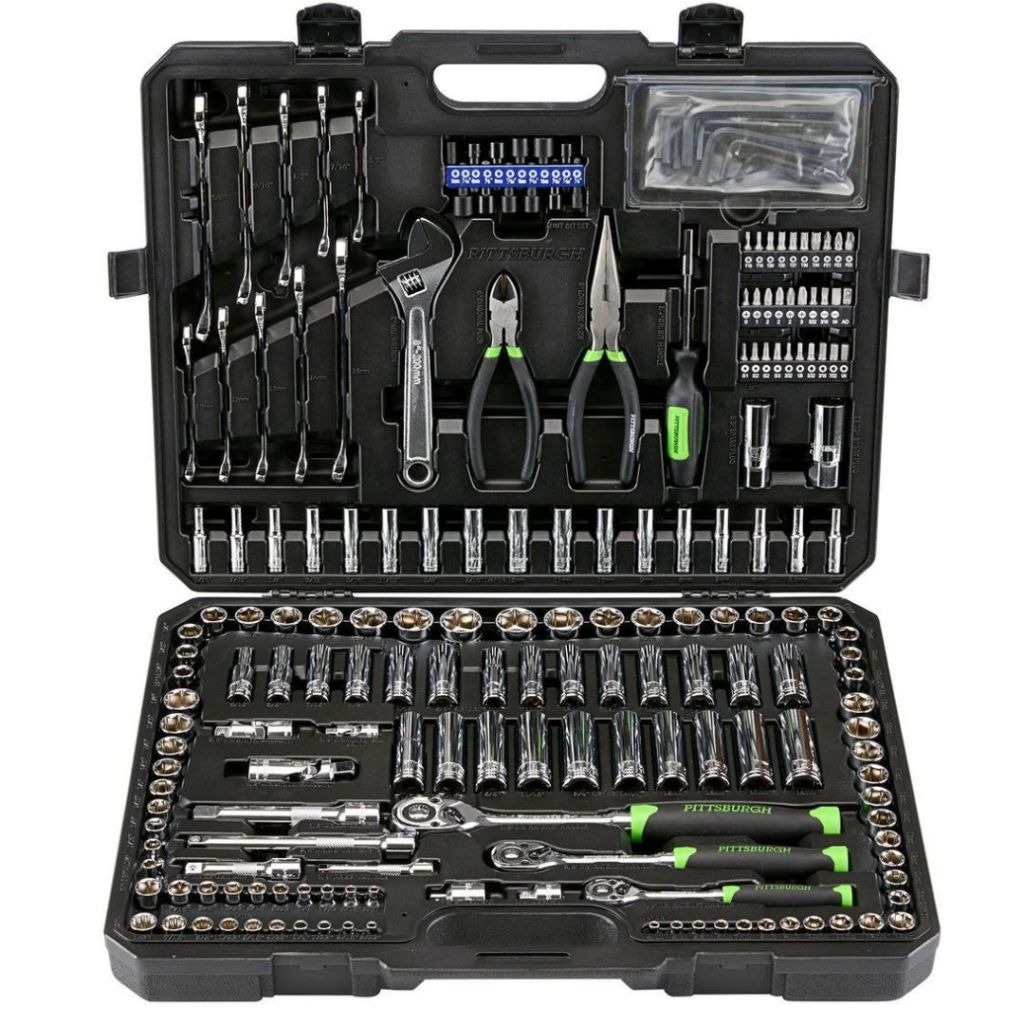 Pittsburgh Mechanics Tool Set, 225 Piece 