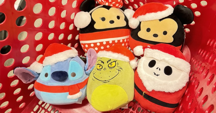 NEW Disney Christmas Squishmallows Just $12.99 at Target