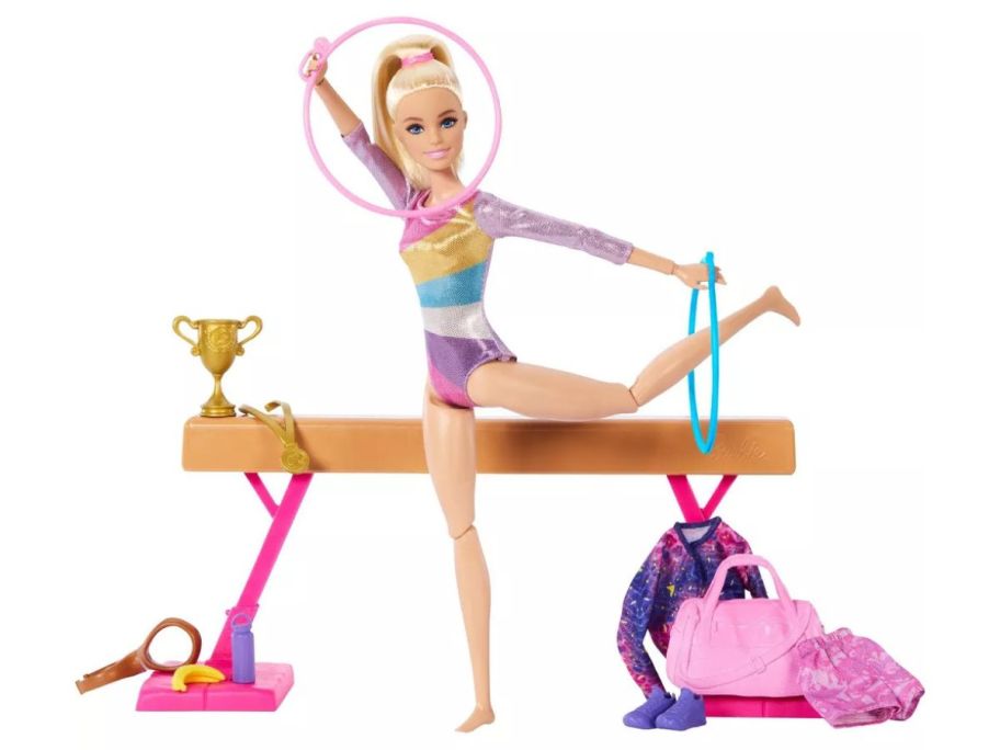 Barbie Gymnastics Playset w/ Doll