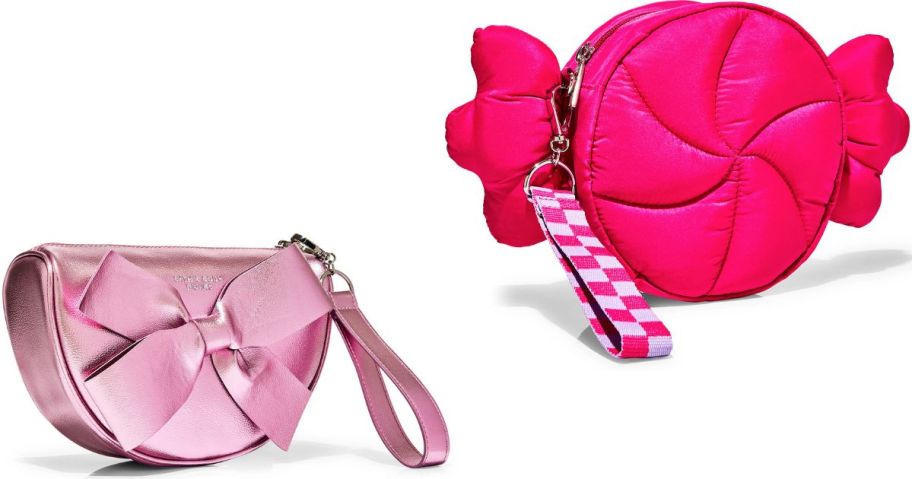 Stock images fo cosmetics bags from Bath & Body works