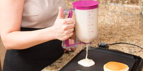 Chef Buddy Pancake Batter Dispenser Only $7.99 on Amazon or HomeDepot.online