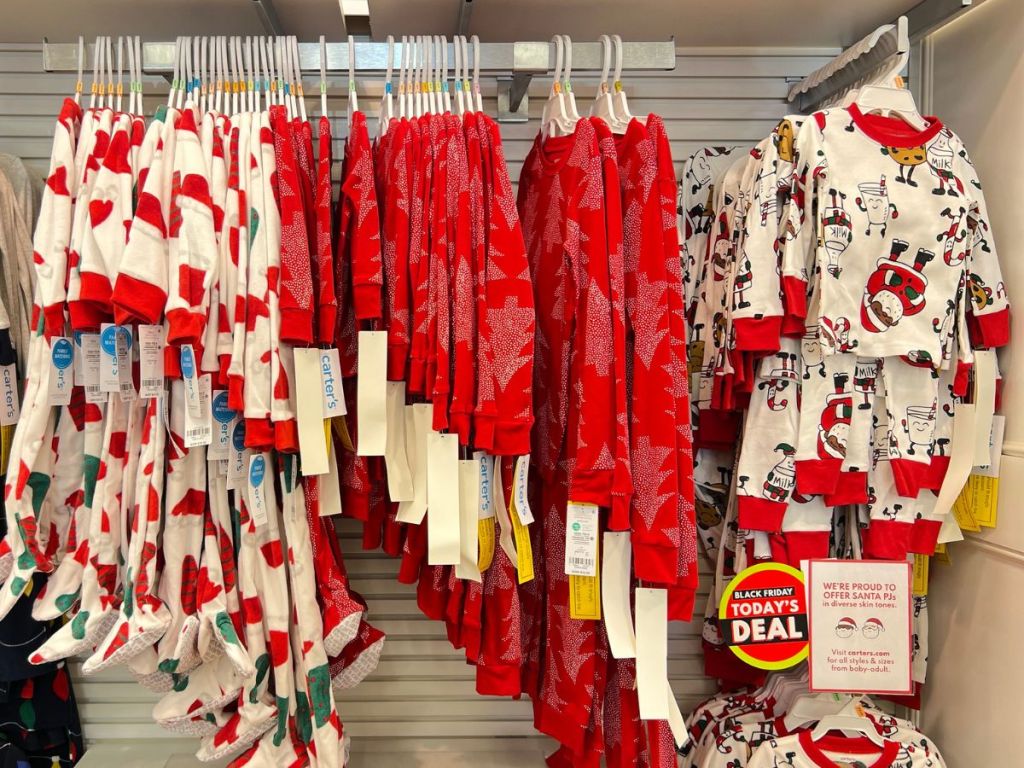 Carter's Holiday Clothing Matching family pajamas