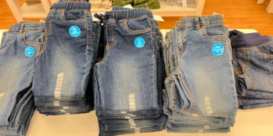 Buy 1, Get 2 FREE Carter’s & OshKosh Sale | Jeans from $7.60 Each (Reg. $26)