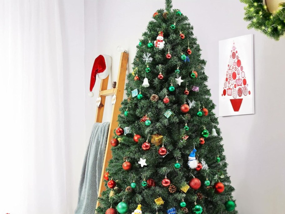 6ft Artificial Christmas Tree Just $41.99 Shipped on Amazon