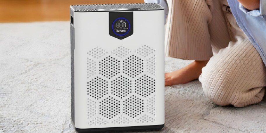 HEPA Air Purifier w/ Washable Pre-Filter Just $58 Shipped on Amazon | Great for Large Rooms