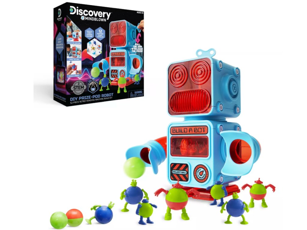 Discovery STEM DIY Robot Retro Vending Machine Build Kit