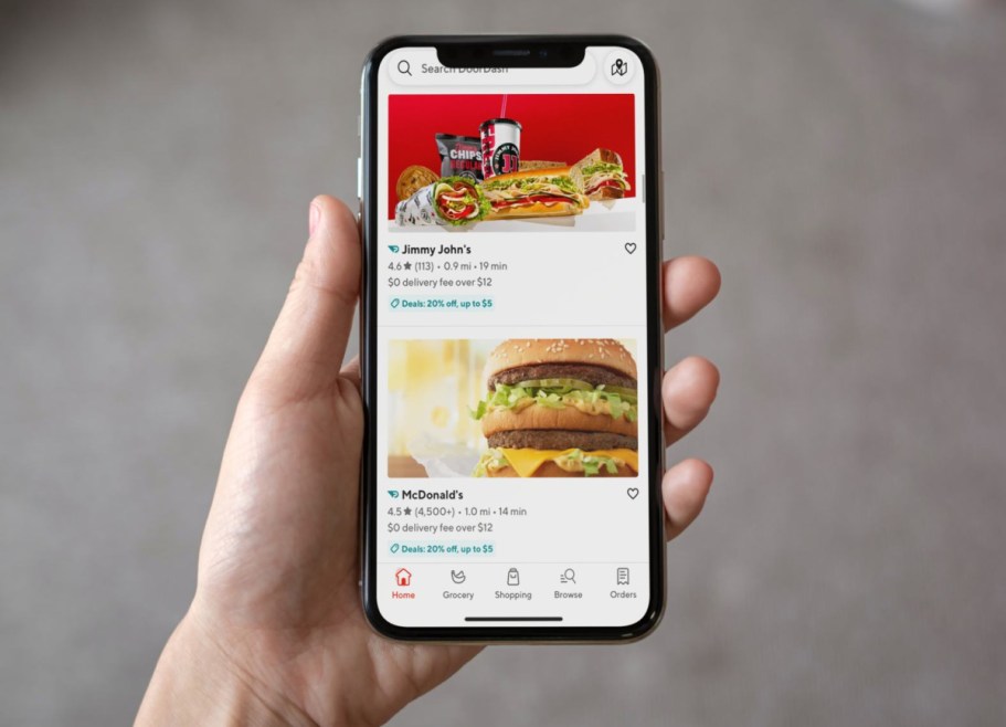 New DoorDash Promo Codes – 50% Off Delivery Order, 40% Off Home Depot Purchase, & More!