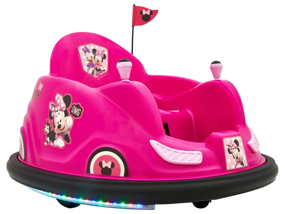 pink minnie mouse ride-on car