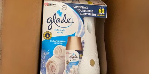 Glade Automatic Spray Holder Kit w/ Refill Only $5.68 Shipped on Amazon (Reg. $12)