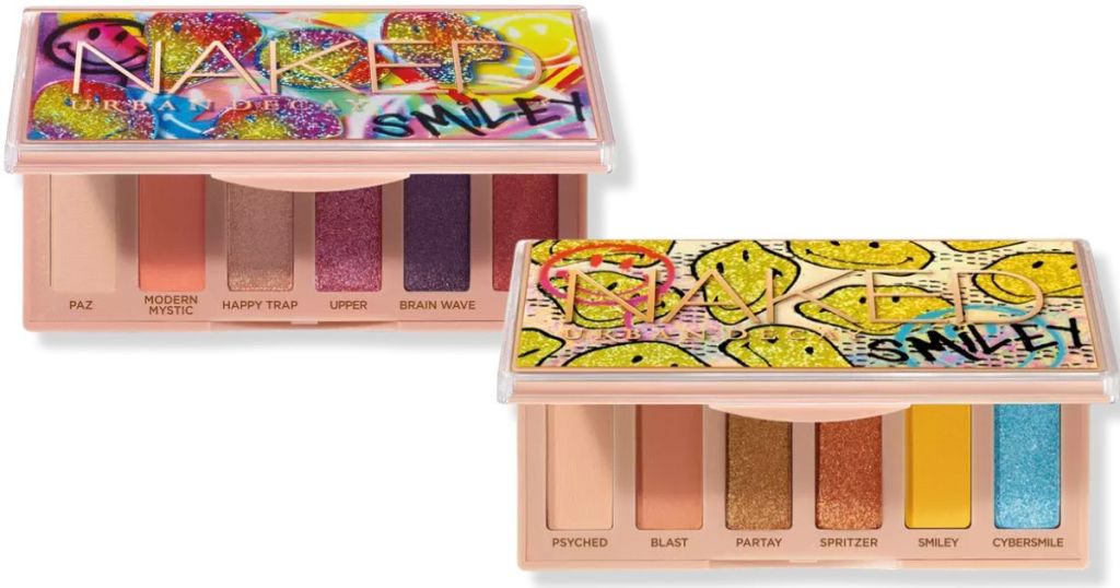 Urban Decay x Smiley Naked Mini Eyeshadow Palettes